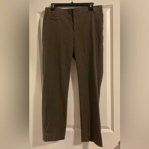 GAP Brown Check Chinos Classic Straight-Leg